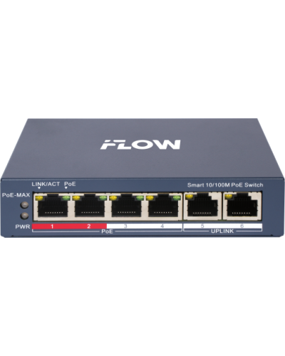 F-SW-EM206POE-VM/L. Коммутатор с POE. i-FLOW в Новомосковске
