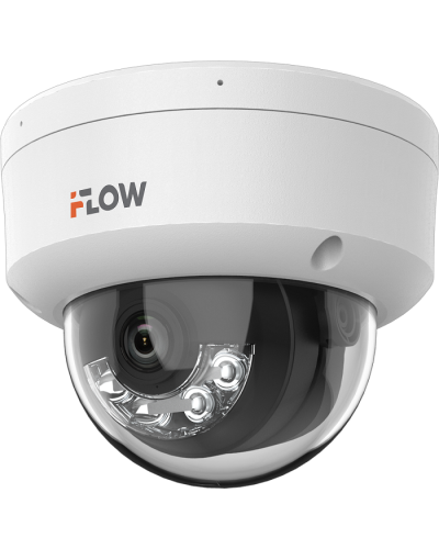 F-IC-2442C2MS(4мм). Бюджетная IP-видеокамера купольная. i-FLOW в Новомосковске