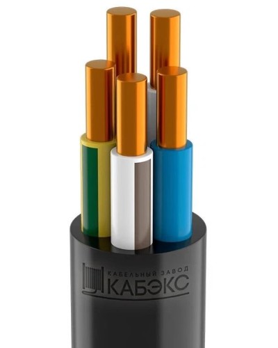 ППГнг(А)-HF 5х10 ОК (N PE) 0,66кВ Кабэкс (ТХМ00132588). Кабель силовой, не распространяющий горение, не содержащих галогенов. Кабэкс в Новомосковске
