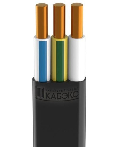 ВВГ-Пнг(А)-LS 3х1,5 ОК (N PE) 0,66кВ Кабэкс (ТХМ00375256). Кабель силовой огнестойкий, не распространяющий горение, с низким дымо- и газовыделением. Кабэкс в Новомосковске
