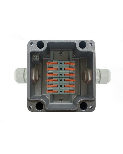 МКС Мороз, 2В, с клеммниками REXANT, IP66/IP68. Коробка коммутационная металлическая. Магнито-Контакт в Новомосковске