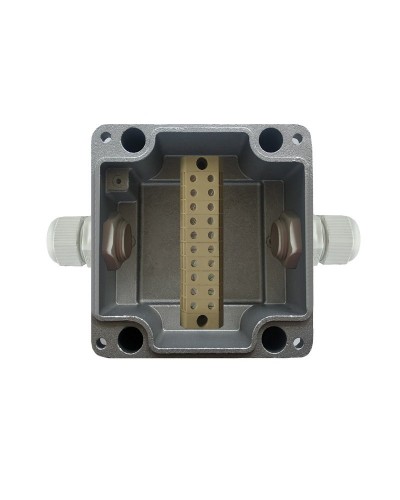 МКС Мороз, 2ВК, с датчиком вскрытия корпуса (тампером), IP66/IP68. Коробка коммутационная металлическая. Магнито-Контакт в Новомосковске