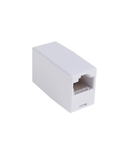 RJ-45 (розетка)-RJ-45 (розетка) (белый): Разъем распределительный в Новомосковске