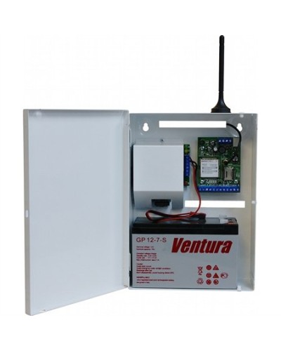 SR103-2GSM-SBK25-W Ретро (SR103-2GSM BK-7W) под АКБ 7Ач, цвет белый. Конвертор протоколов. Проксима в Новомосковске