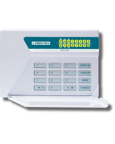 W500BL Optima. Объектовый прибор с встроенными GSM, РПП БРИЗ и Ладога-РК и проводными шлейфами. Проксима в Новомосковске
