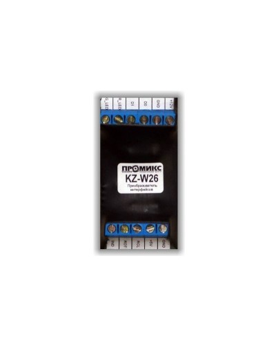 Promix-AD.CI.01 (KZ-W26). Преобразователь интерфейса ISO-7811 в Wiegand-26. Промикс в Новомосковске