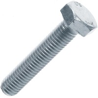 Болт с шестигранной головкой оцинкованный М8х30 (DIN 933) (100 шт) (PR08.2482). Болт с шестигранной головкой. Промрукав