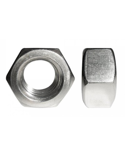 Гайка шестигранная нержавеющая (А2) M8 (DIN 934) (500 шт) (PR08.7456). Гайка шестигранная нержавеющая (А2). Промрукав в Новомосковске