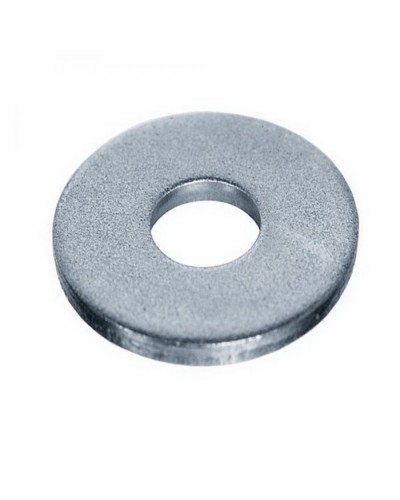 Шайба с широкими полями (кузовная) оцинкованная M12 (DIN 9021) (100 шт) (PR08.3927). Шайба с широкими полями. Промрукав в Новомосковске