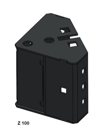 Z 100 (4 шт). Угловой элемент цоколя. ПРОВЕНТО в Новомосковске