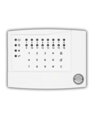 ППКОП-16 (М4), интерфейс RS-485. Клавиатура. СОКРАТ в Новомосковске