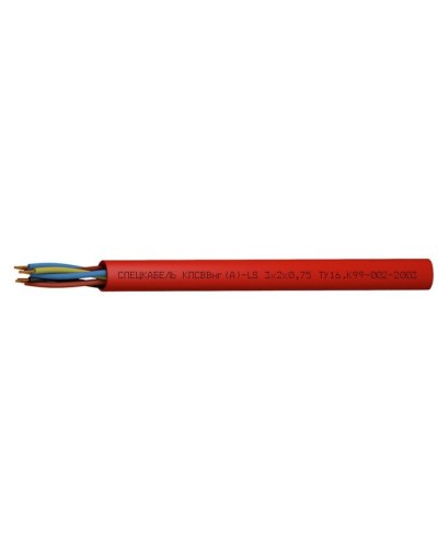 КПСВВнг(А)-LS 3х2х2,5 (Спецкабель). Кабель симметричный для систем сигнализации и управления, групповой прокладки, с пониженным дымо- и газовыделением. Спецкабель в Новомосковске