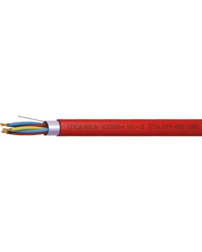 КПСВЭВнг(А)-LS 2х2х1,5 (Спецкабель). Кабель для систем пожарной и охранной сигнализации, с пониженным дымо- и газовыделением. Спецкабель в Новомосковске
