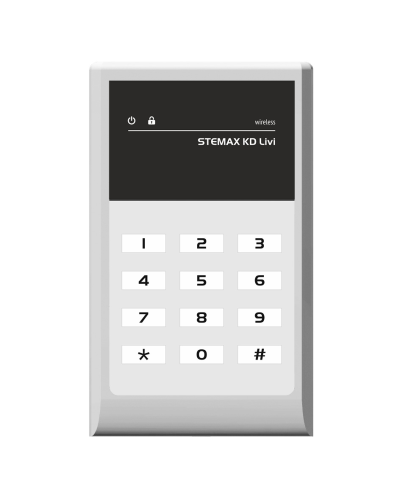 STEMAX KD Livi (серый). Беспроводная кнопочная кодовая панель. Стелс НПП в Новомосковске