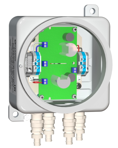 БПУ-2-220VAC-24VDC/2,0A ВБ. Блок питания уличный взрывозащищенный. Тахион в Новомосковске