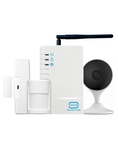 Security Hub (комплект с видеокамерой). Радиоканальный комплект охранной сигнализации с видеокамерой. ТЕКО в Новомосковске